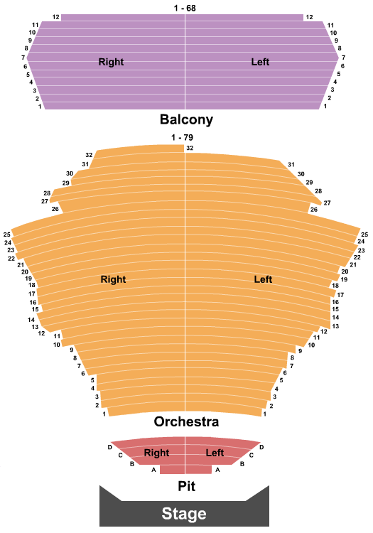 San Jose Center For The Performing Arts Hamilton Seating Chart